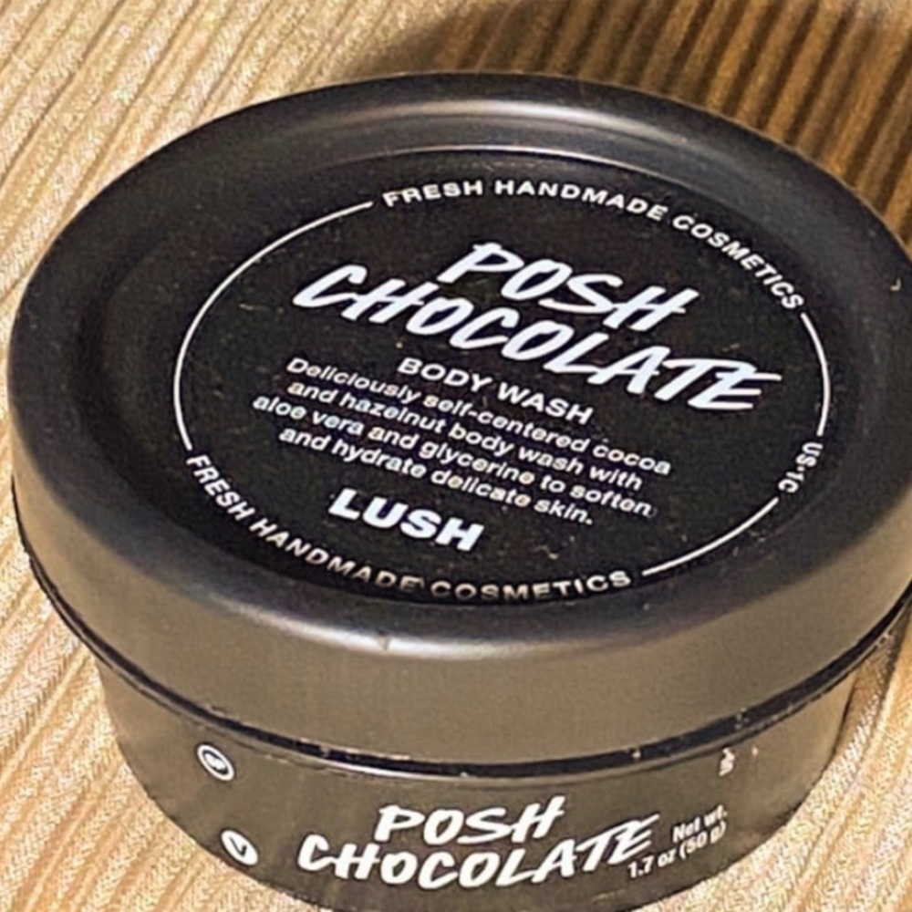 Lush Cosmetics Posh Chocolate Scented Body Wash 50g 1.7oz